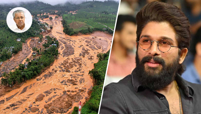 Wayanad Landslide: Allu Arjun donates 25 lakhs to Kerala CM Relief Fund